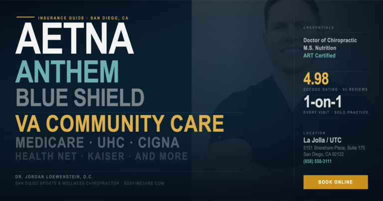 top chiropractor San Diego accepts insurance
