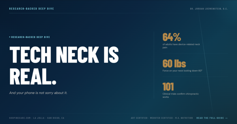 Tech Neck Is Real — And Your Phone Is Not Sorry