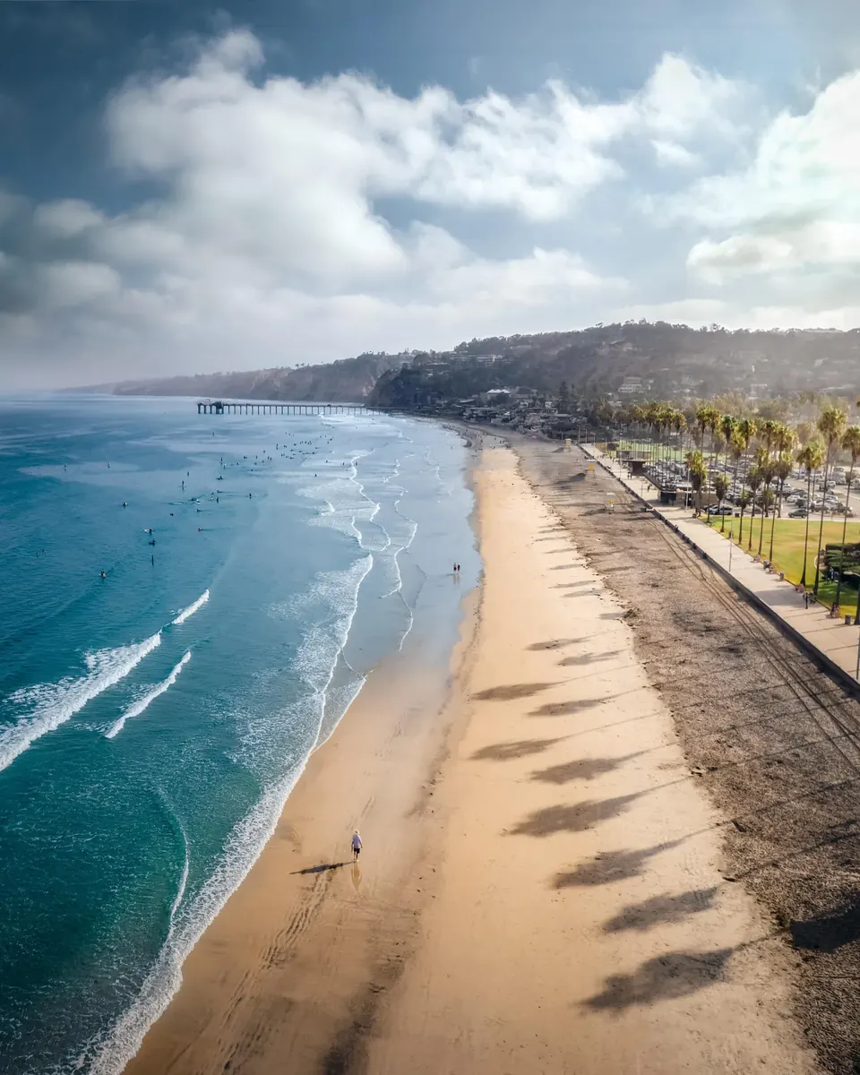 La Jolla Chiropractor -pipe Sports Chiropractor San Diego La Jolla Shores beach and Scripps Pier at sunrise
