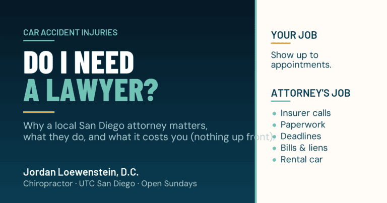 Do I Need a Lawyer After a Car Accident? A Chiropractor’s Honest Answer